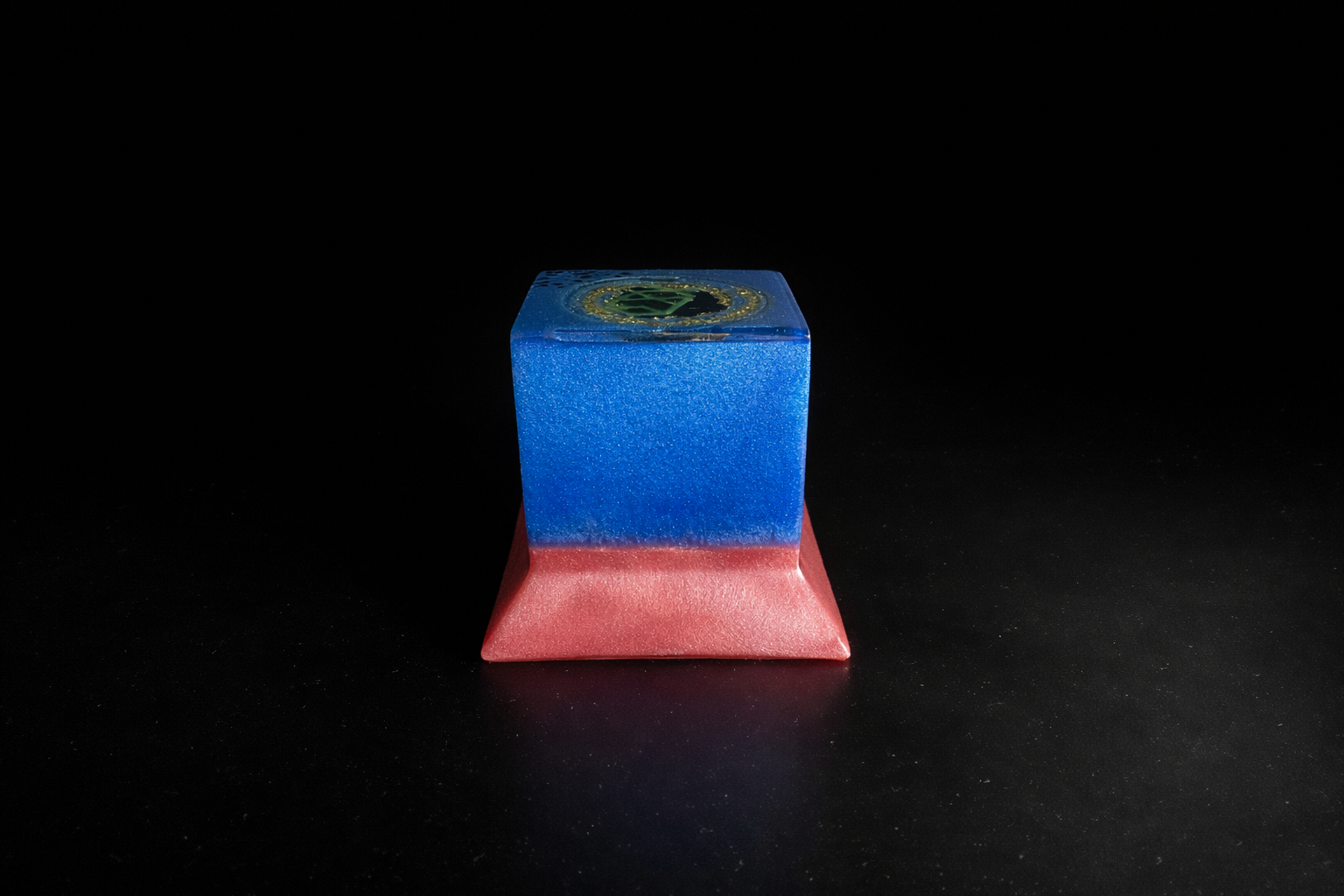 Růžovomodrý orgonit